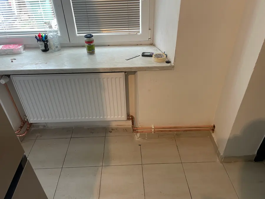 Napojení radiátoru s termostatickou hlavicí